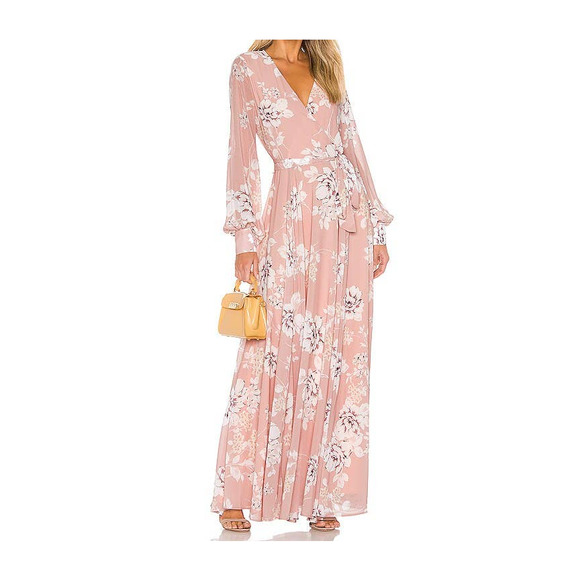 Yumi Kim Women's French Rose Cameo Giselle Maxi Dress Size Medium NEW - Picture 1 of 7